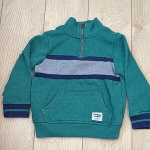 OshKosh B'gosh Green and Gray Kids Hoodie